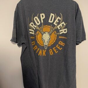 Heather Gray Crew Neck Short Sleeve Tee